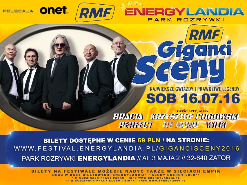 Giganci Sceny RMF ponownie w Energylandii!