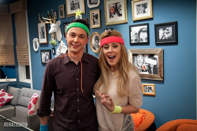 Jim Parsons i Grace Helbig (fot. materiały prasowe)