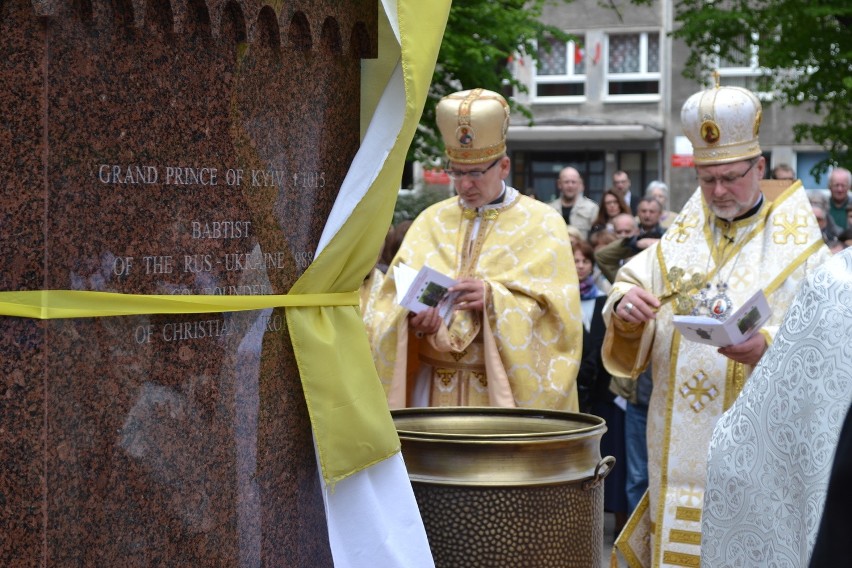 W Gdańsku odsłonięto pomnik księcia kijowskiego św. Włodzimierza Wielkiego [ZDJĘCIA]