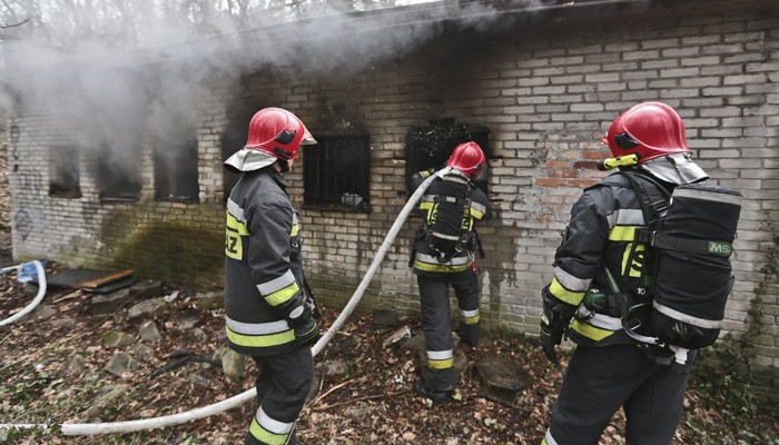 W środę (9 marca) straż pożarna gasiła pomieszczenie...