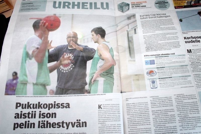 Koszykarze Rosy Radom zadomowili się w Finlandii (zdjęcia)
