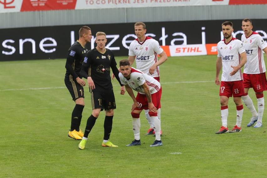 30-06-2020 lodz .mecz lks lodz gornik zabrze wygrany przez...