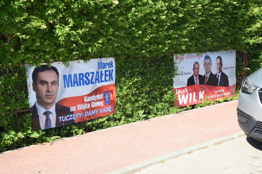 Minister Pracy i Polityki Społecznej Marlena Maląg wsparła Marka Marszałka przed drugą turą wyborów na wójta Tuczęp FOTO, WIDEO