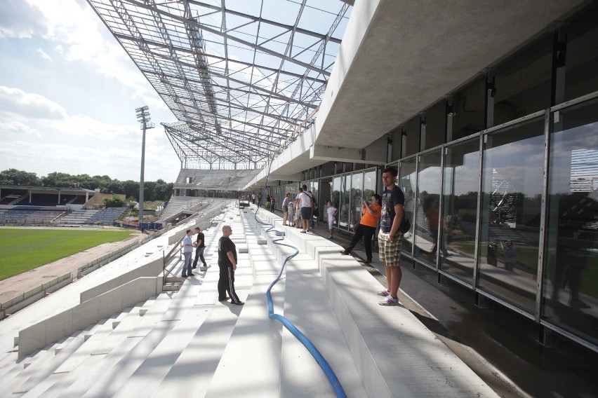 Zwiedzanie stadionu Górnika Zabrze