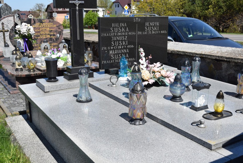 Cmentarz w Czerwinie, powiat ostrołęcki. Zdjęcia nekropolii wykonane w maju 2022