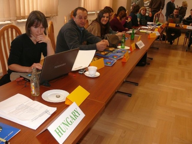 Uczestnicy międzynarodowego spotkania w Stalowej Woli.