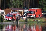 Tragedia w Pieckach. Utopił się 19-latek. Toruński zastęp JRG 3 włączył się w poszukiwania z sonarem [ZDJĘCIA]