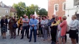 Mieszkańcy Sandomierza wspierają protestujących w Sejmie