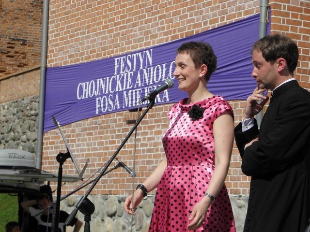 Magdalena Kosobucka i ks. Piotr Lipkowski zaśpiewali m.in. na Aniołowie