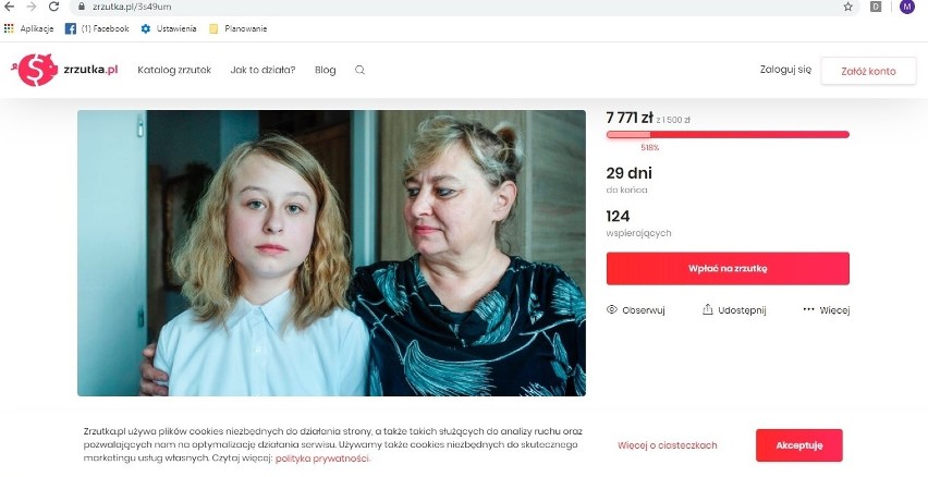 Libiąż. 11-letnia Zuzia musi spłacić milion złotych długu po ojcu. Ruszyła internetowa zbiórka pieniędzy 