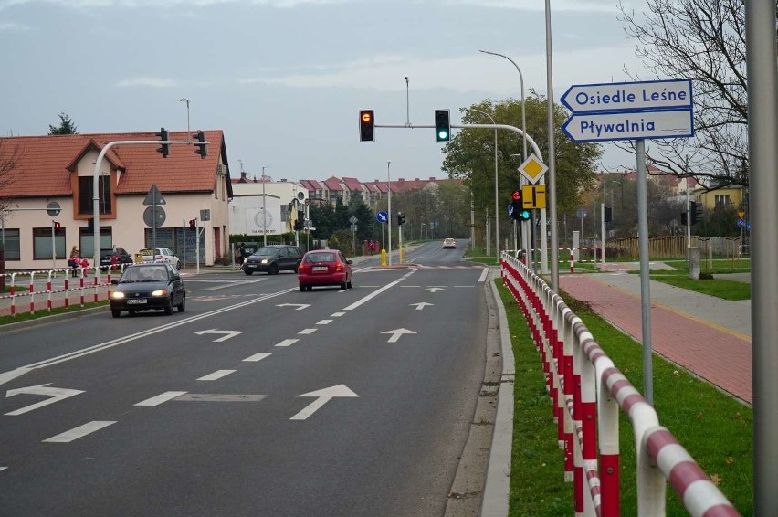 Przebudowano skrzyżowanie Poznańskiej i Piaskowej w...