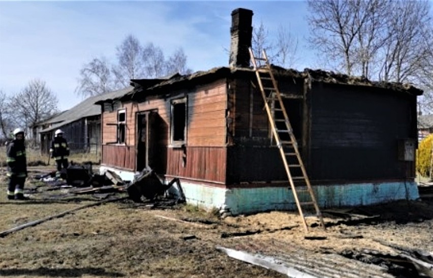 Pożar w gminie Radecznica