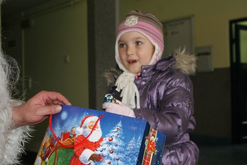 Antosia Krajewska (lat 5) była pierwszą, której Mikołaj...
