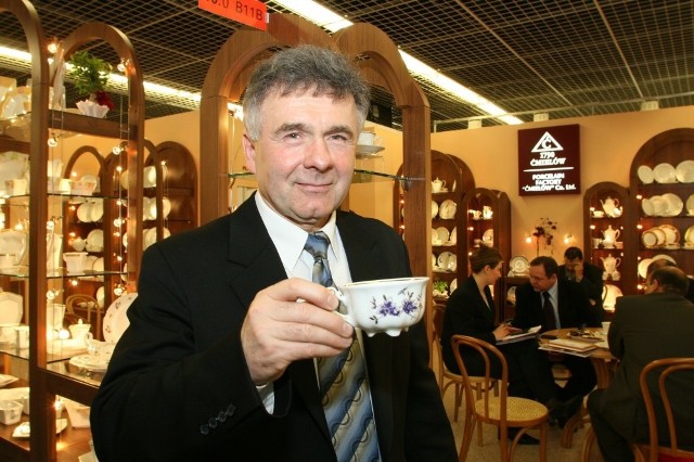 Marian Kwiecień to największy w Europie producent porcelany! Fot. D. Łukasik