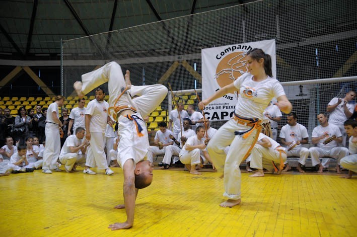 Capoeira w opolskim Okrąglaku.