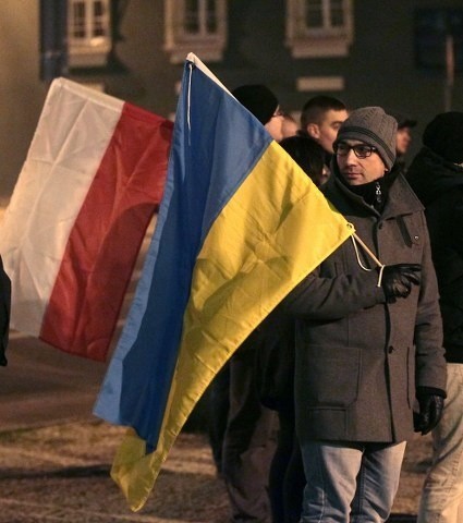 Protest pod Urzędem Miasta w Szczecinie...