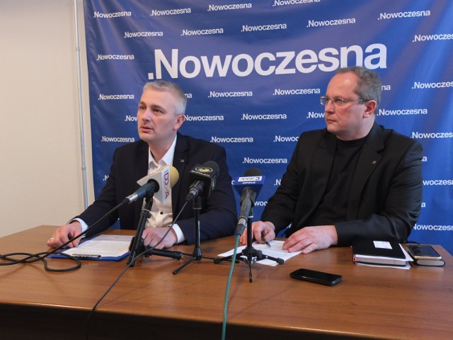 Przemysław Pytlik i Piotr Piaseczny (Nowoczesna).