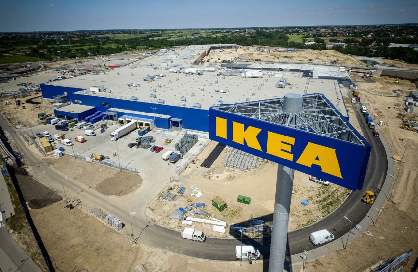 Teren budowy lubelskiej Ikei