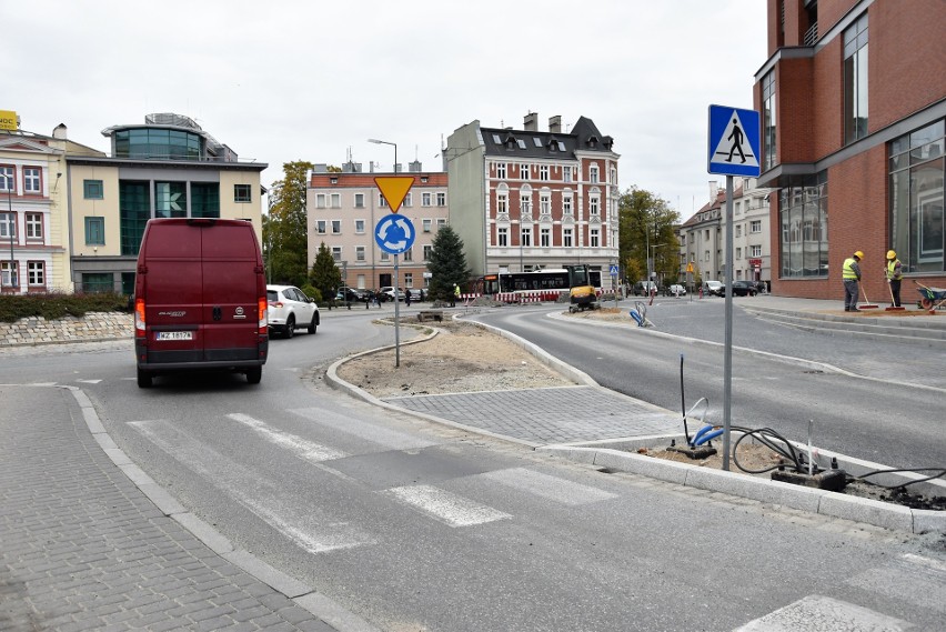 Ulica Żeromskiego i prawoskręt z ul. Oleskiej są już...