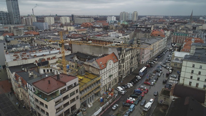 Trwa rozbudowa hotelu Diament w Katowicach