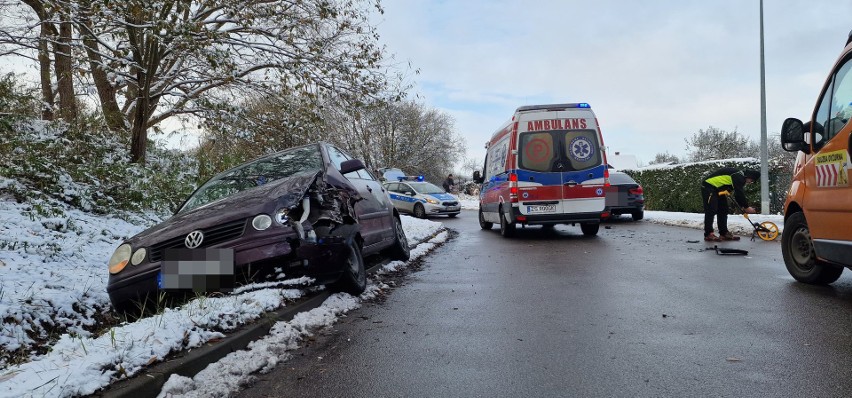 Wypadek na ulicy Bosmańskiej w Koszalinie. Kierowca...