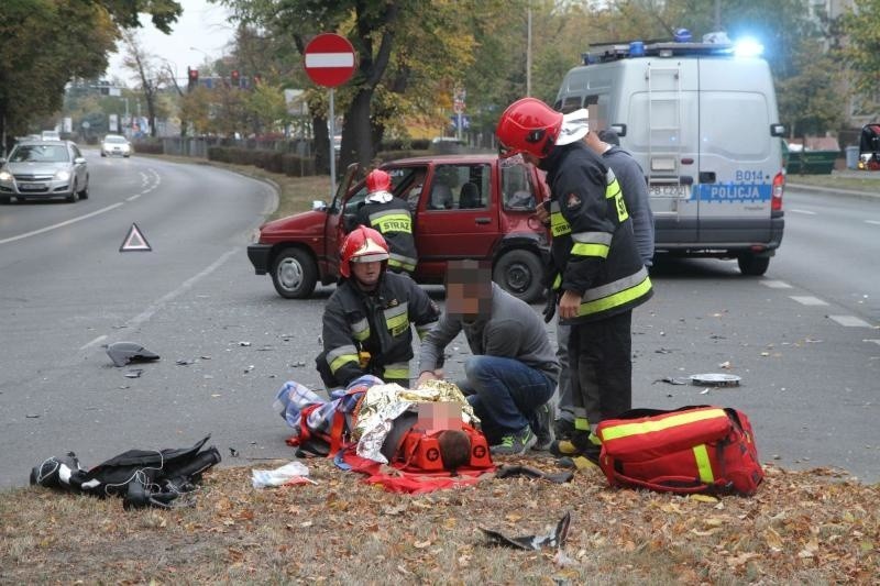 Wypadek na Kochanowskiego, 07.10.2015 r.