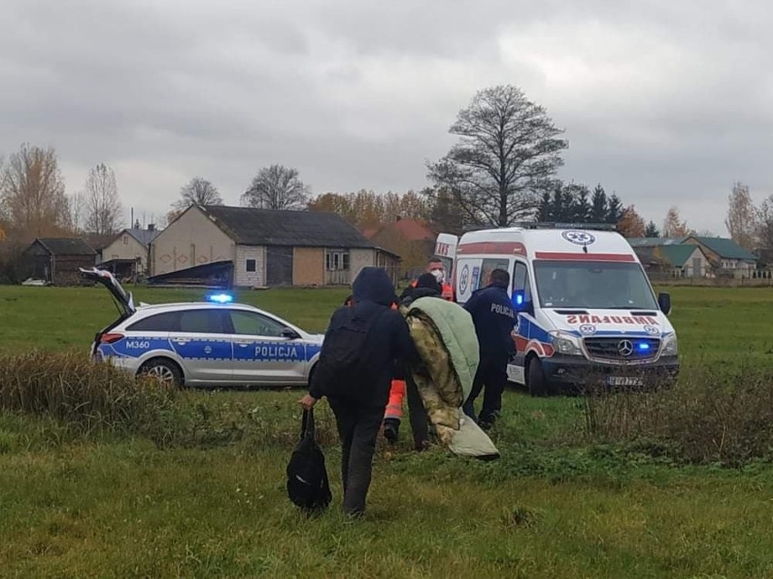 Kalnica. Pościg za imigrantami i wypadek rodem z filmów...