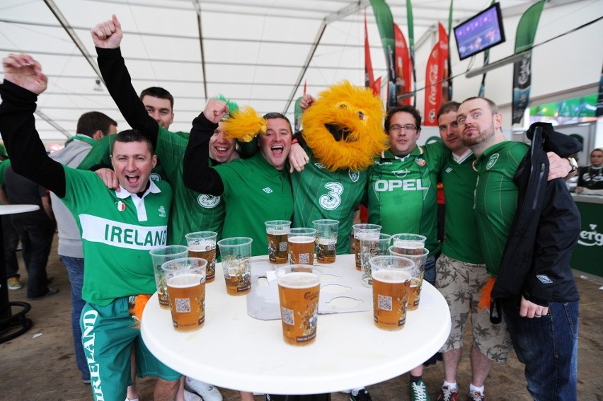 Kibice Irlandii są ze swoją drużyną mimo porażek