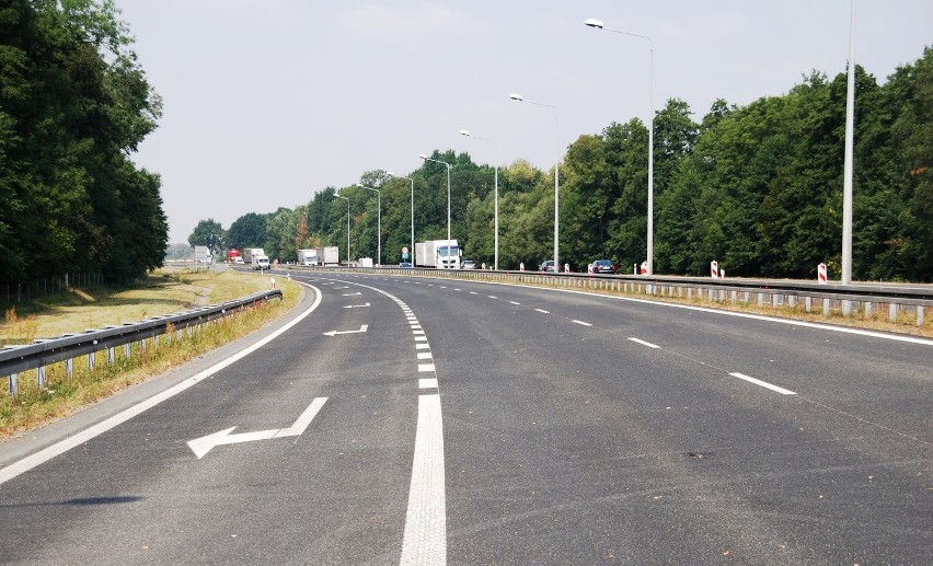Remontowany obecnie opolski odcinek autostrady A4...