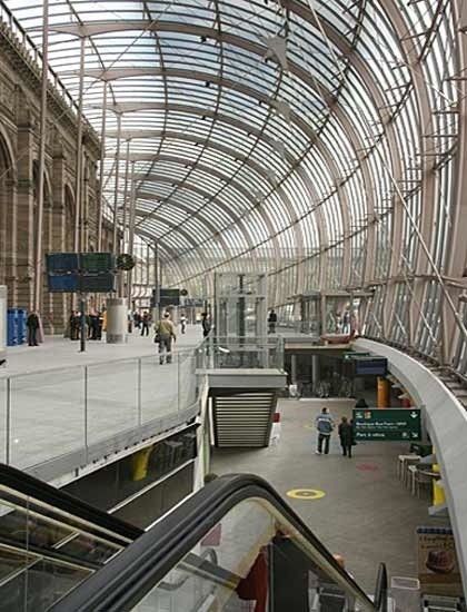 Dworzec w Strasbourgu