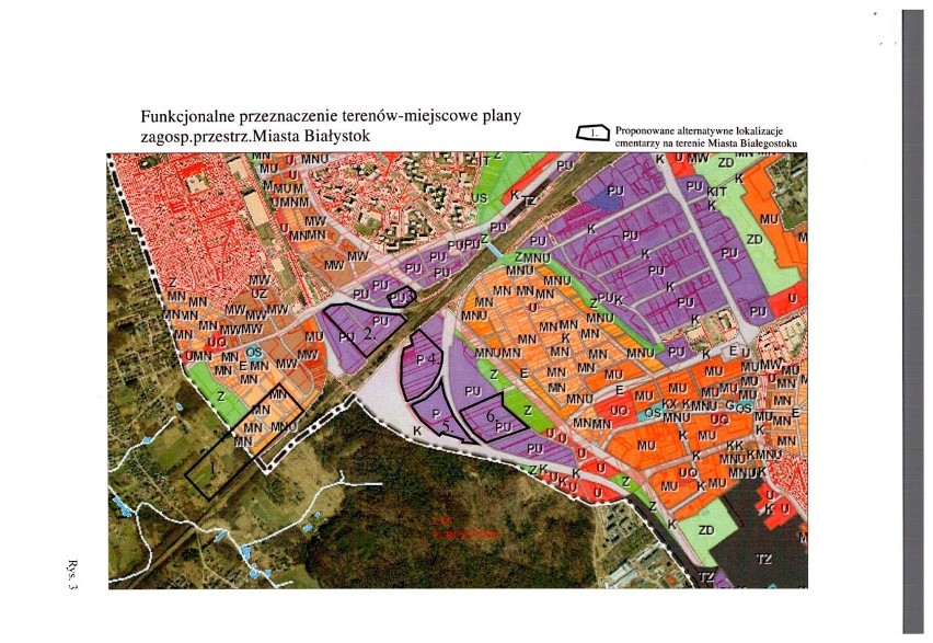 Rys. 3. Mapy z naniesionymi przez mieszańców lokalizacjami...