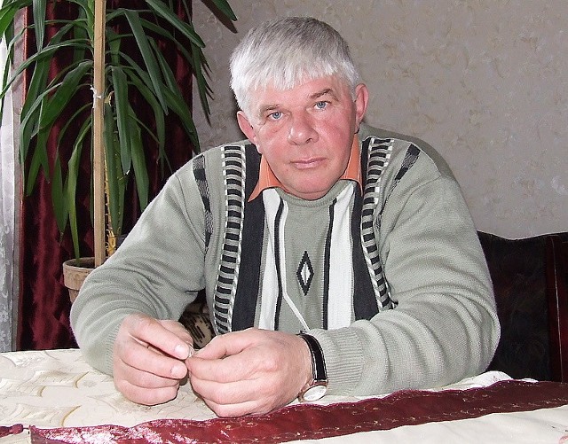 Jan Goszka, sołtys Bratuszewa - jeden z kandydatów