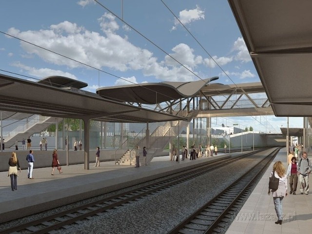 Pozwolenie na budowę kładki Głogowska-nowy dworzec PKP już wkrótce