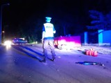 Śmiertelny wypadek motocyklisty w Łodzi. Na ul. Rudzkiej zginął 29-latek