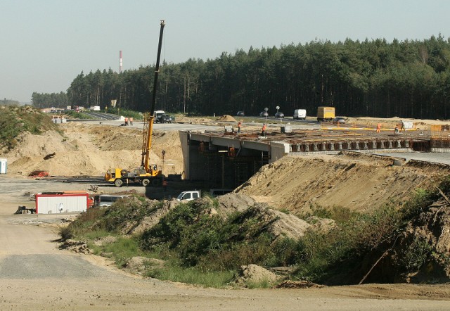 Budowa drogi ekspresowej S3 pod Legnicą, zdjęcie ilustracyjne