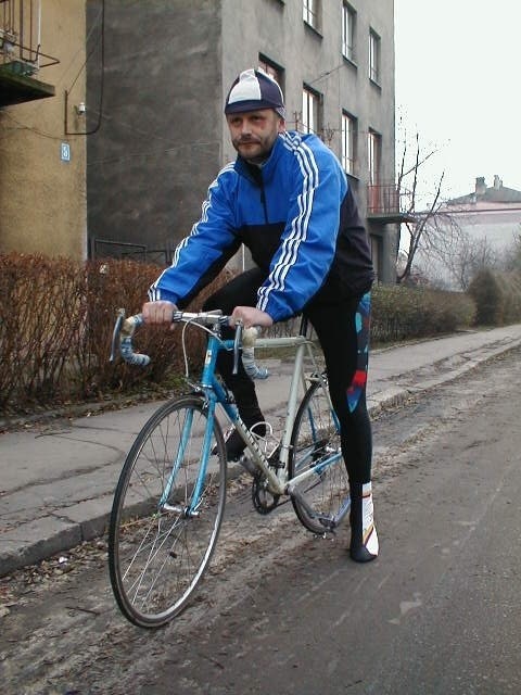 Ks. Zbigniew Kuras, który został podniesiony do godności kanonika, coraz rzadziej ma okazję, by wsiąść na ukochany rower