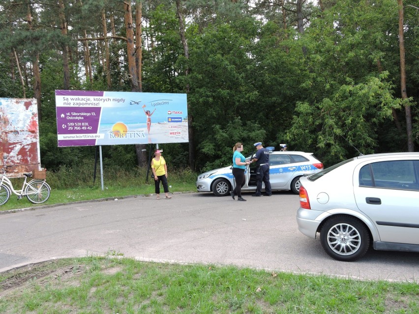 Ostrołęka. Potrącenie rowerzysty w okolicach parkingu przy restauracji McDonald's