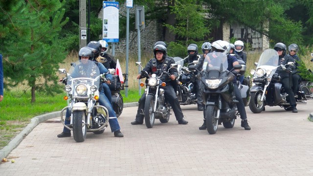 Motocykliści z Oświęcimia w Rabsztynie