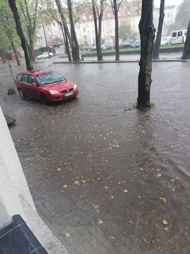 Na początku lipca nad Koszalinem przeszła wielka ulewa....