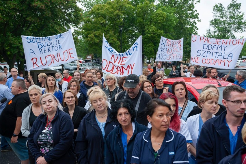 20.06.2022 bydgoszcz szpital biziela protest pikieta ....