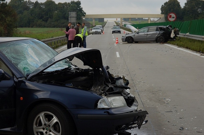 Śmiertelny wypadek na autostradzie A4, 27.09.2014