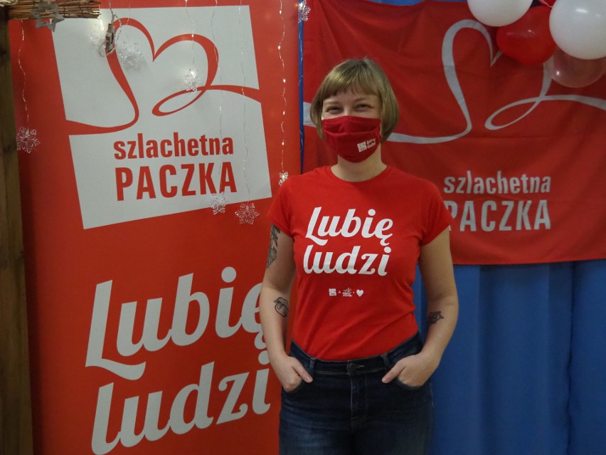 Wolontariuszka Marta Lewczuk.