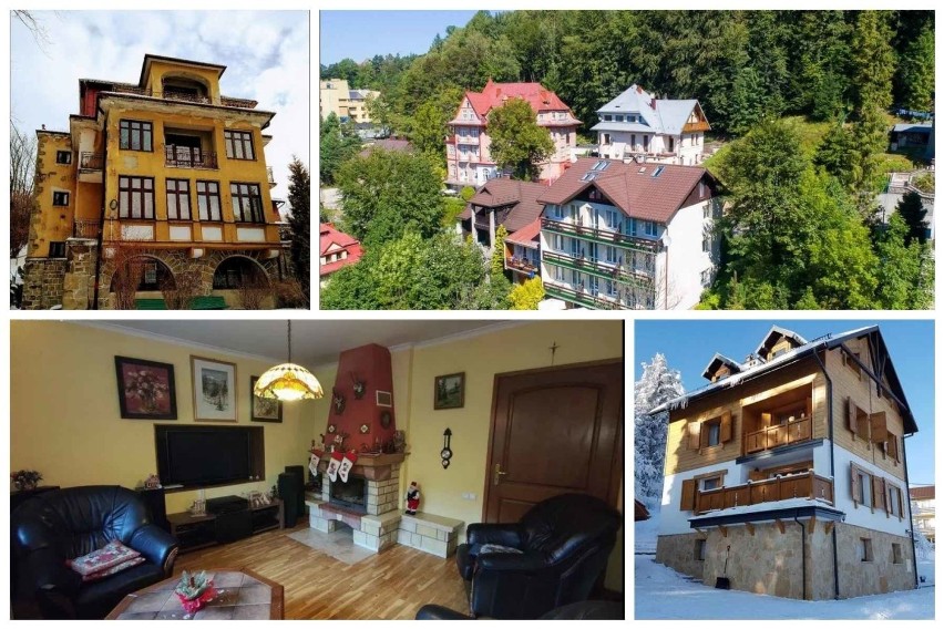 Oto atrakcyjne domy do kupienia w Krynicy-Zdroju. Oferty w...