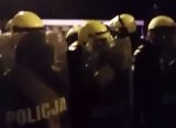 Kibice Jagiellonii Białystok zatrzymani w Szczecinie. Mieli zaatakować policjantów (wideo)