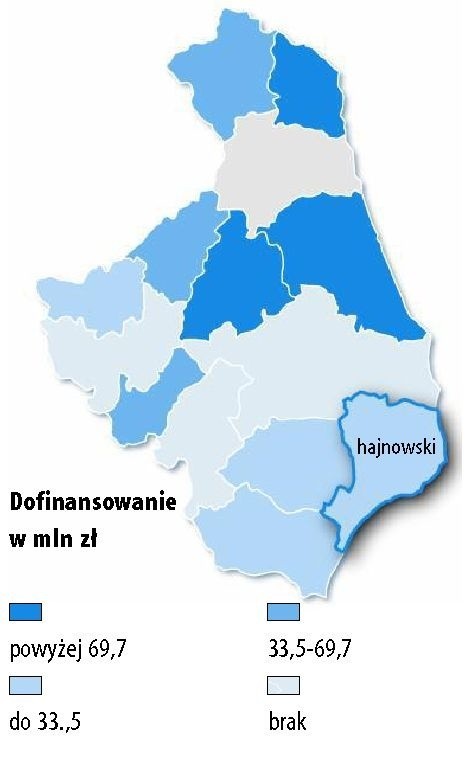Regionalny Program Operacyjny. Park wodny w Hajnówce i ośrodek nad Siemianówką.