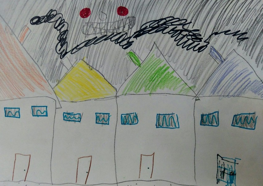 Dzieci z Rybnika rysują smog dla premiera Morawieckiego