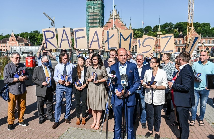 „Piątek dla Rafała” w Gdańsku. 26.06.2020 r.