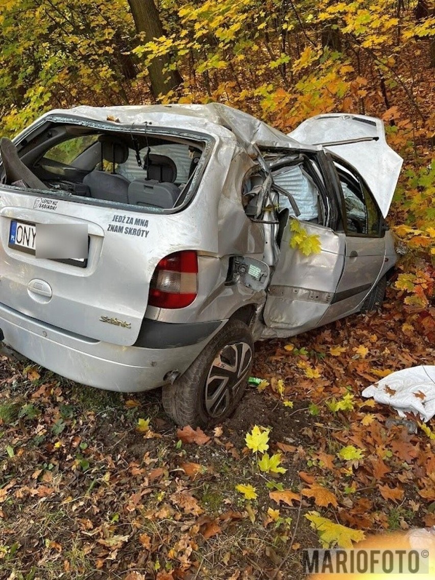 Wypadek w okolicy Łambinowic.
