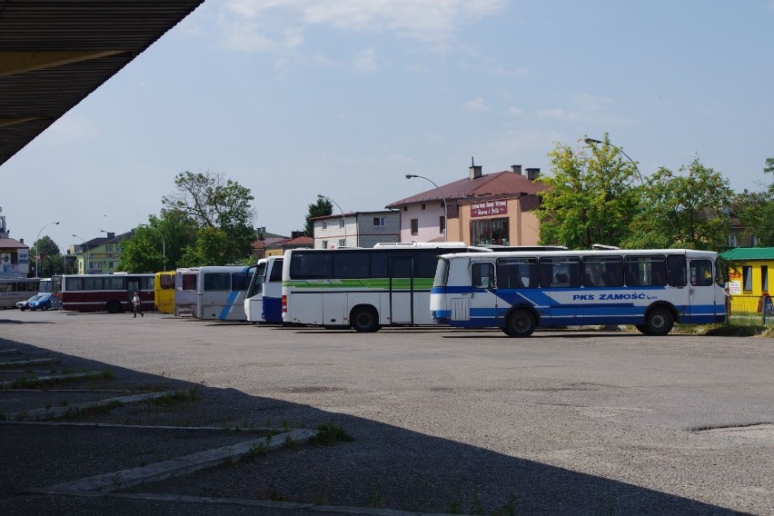 Pożegnanie z dworcem PKS w Zamościu