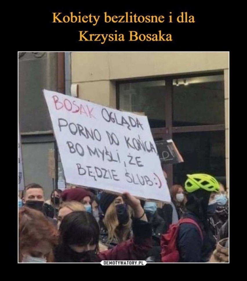 Sytuacja w Polsce jest bardzo napięta, a osoby protestujące...